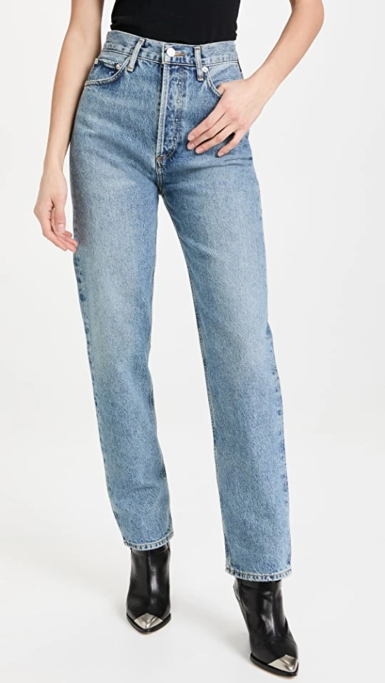 Hot Sale ???? AGOLDE 90's Pinch Waist High Rise Straight ???? Jeans Navigate ✔️ 3 Hot Sale ???? AGOLDE 90's Pinch Waist High Rise Straight ???? Jeans Navigate ✔️