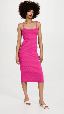 Coupon ✔️ Adam Lippes Cami 👗 Dress Fuchsia ⭐