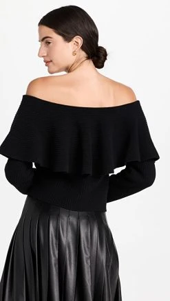 Best reviews of 😍 Altuzarra Hasla Sweater Black ⌛ -Veronica Beard Shop altuz300821cd2d 1663713033954 2 0. UX540 . QL90