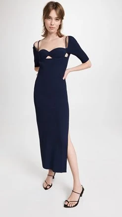 Top 10 ✔️ Altuzarra Mareen 👗 Dress Berry Blue 😀