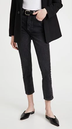 Best reviews of 😀 ANINE BING Sonya 👖 Jeans Charcoal ❤️