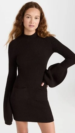 Coupon 🔔 Alexander Wang Mock Neck 👗 Dress Cola ✔️