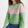 Wholesale 🥰 Bernadette Pull Cesar Sweater Bernadette Green Fair Isle ⌛ -Veronica Beard Shop berna300101e511 1669914150113 2 0. UX540 . QL90
