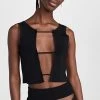 Deals ⌛ Christopher Esber Lattice Tank Black ✨