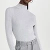 Top 10 ✨ Dion Lee Light Reflective Rib Skivvy Sweater Silver 🛒 -Veronica Beard Shop dionl3060512208 1662493140689 2 0. UX540 . QL90