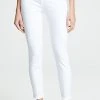 Cheapest 🛒 FRAME Ali High Rise Cigarette 👖 Jeans Blanc ⭐