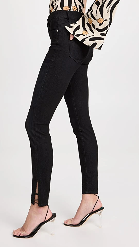 Buy ???? FRAME Le High Skinny ???? Jeans Corvo Slit ???? 3 Buy ???? FRAME Le High Skinny ???? Jeans Corvo Slit ????
