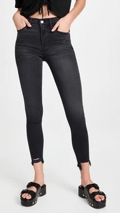 Flash Sale 👏 FRAME Le High Skinny 👖 Jeans Billups Chewed 💯