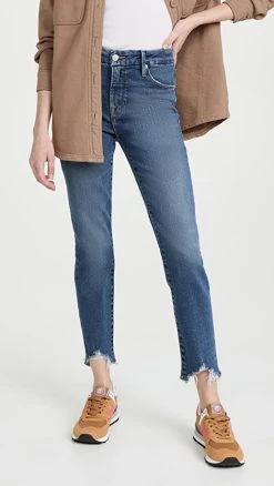 Brand new 🎁 Good American Good Legs Cigarette 👖 Jeans Blue842 🎉