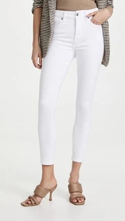 Cheapest ⌛ Good American Good Legs Crop 👖 Jeans White001 🎉