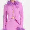 Discount ⭐ Giuseppe Di Morabito Feathered Cardigan Vibrant Lilac 🛒 -Veronica Beard Shop gmora300771e04e 1660839339778 2 0. UX540 . QL90