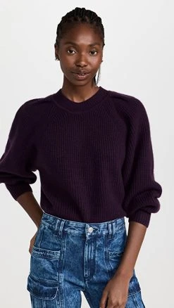 Cheap 😍 Isabel Marant Billie Sweater Darkplum 🤩