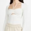 Best reviews of 👏 Jonathan Simkhai Alexia Compact Rib Sweater White 🥰 -Veronica Beard Shop jondb30890102ca 1644271125928 2 0. UX540 . QL90