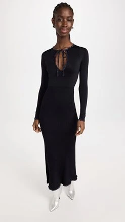 Best reviews of 🧨 JoosTricot Midi Tie 👗 Dress Navy + Black 🔔