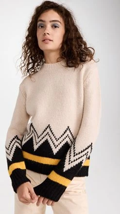 Discount 🧨 La Double J Dolomite Sweater White / Black 🥰