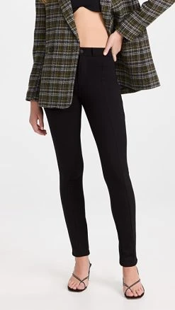 Flash Sale 🛒 L'AGENCE Joetta Back Zip Skinny 👖 Jeans Black 💯