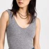 Outlet 🔥 LISA YANG Leoni Cashmere Bodysuit Grey 🎁