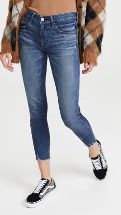 New 🌟 MOUSSY VINTAGE Tyrone Skinny Blue 👖 Jeans 🌟