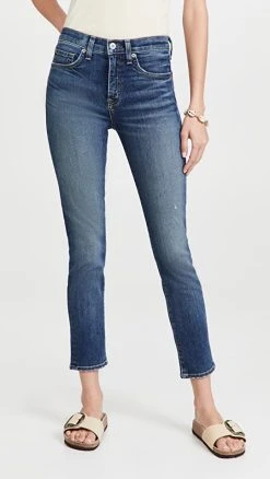 Wholesale ✔️ Nili Lotan Mid Rise Jean Classic Wash 🌟