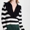 Brand new ⭐ Philosophy Di Lorenzo Serafini Striped Ruffle Sweater Fantasy Print Black 🌟 -Veronica Beard Shop philo4059263999 1657216292227 2 0. UX540 . QL90