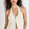 Best Sale 😍 3.1 Phillip Lim Zip Front Cable Halter Ant. White 🎉 -Veronica Beard Shop phlii2440589178 1655139977892 2 0. UX540 . QL90