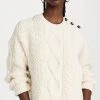 Coupon ⌛ 3.1 Phillip Lim Wool Front Overlay Cable Sweater Ant. White 🎁 -Veronica Beard Shop phlii2441189178 1655153880802 2 0. UX540 . QL90