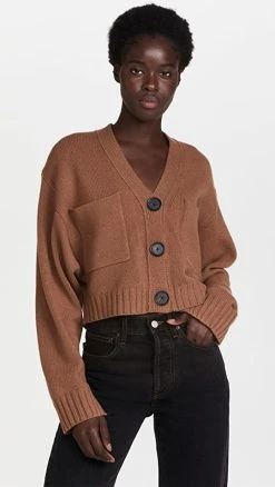 Best Sale 😀 Proenza Schouler Cashmere Cardigan Saddle 🔥