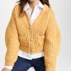 Wholesale 🛒 PushBUTTON Yellow Gem Point Bulky Cardigan 😀 -Veronica Beard Shop pushb30191172fb 1667396281896 2 0. UX540 . QL90