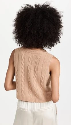 Best reviews of 😍 Sablyn Daryl Knit Cashmere Tank Honey 👍 -Veronica Beard Shop sably303301b90a 1654610990948 2 0. UX540 . QL90