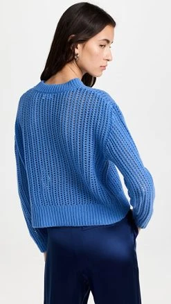 Coupon 🛒 Sablyn Marci Cashmere Sweater Provence ⭐ -Veronica Beard Shop sably3037243355 1667243609852 2 0. UX540 . QL90
