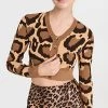 Hot Sale 🔔 Sergio Hudson Cropped Cardigan Abstract Animal Print 🥰 -Veronica Beard Shop sehud3000728642 1657927501071 2 0. UX540 . QL90