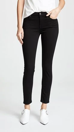 Deals 😀 7 For All Mankind (b)air Ankle Skinny 👖 Jeans Black ❤️