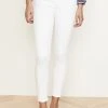 Best deal 😉 7 For All Mankind High Waist Ankle Skinny Slim Illusion White ⌛