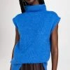 Cheap 🌟 Tibi Claude Mohair Cocoon Funnel Neck Vest Azure 🔔 -Veronica Beard Shop tibdb3037112670 1667926717315 2 0. UX540 . QL90