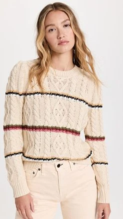 New 💯 Veronica Beard Bruna Pullover Multi 🎁