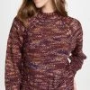 Best Sale ⌛ Veronica Beard Malie Sweater Burgundy 🛒