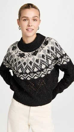 Best Pirce ✔️ Veronica Beard Jerin Fair Isle Sweater Multi 🧨