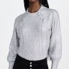 Deals ⌛ Veronica Beard Grady Sweater Silver ⭐ -Veronica Beard Shop vbear3215712208 1666289615498 2 0. UX540 . QL90