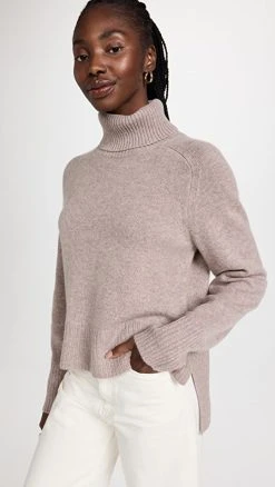 Top 10 ✔️ Veronica Beard Lerato Cashmere Sweater Taupe 😉