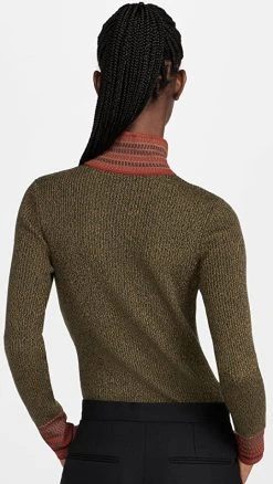 Buy 🥰 Wales Bonner Fusion Sweater Khaki 👍 -Veronica Beard Shop wbonr3000210719 1658773233149 2 0. UX540 . QL90